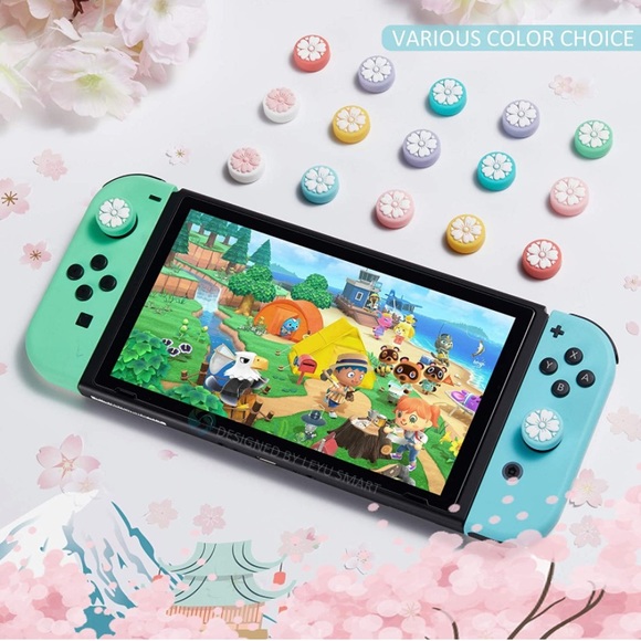 Sakura Flower Thumb Grips for Switch & Switch Lite - Picture 4 of 7